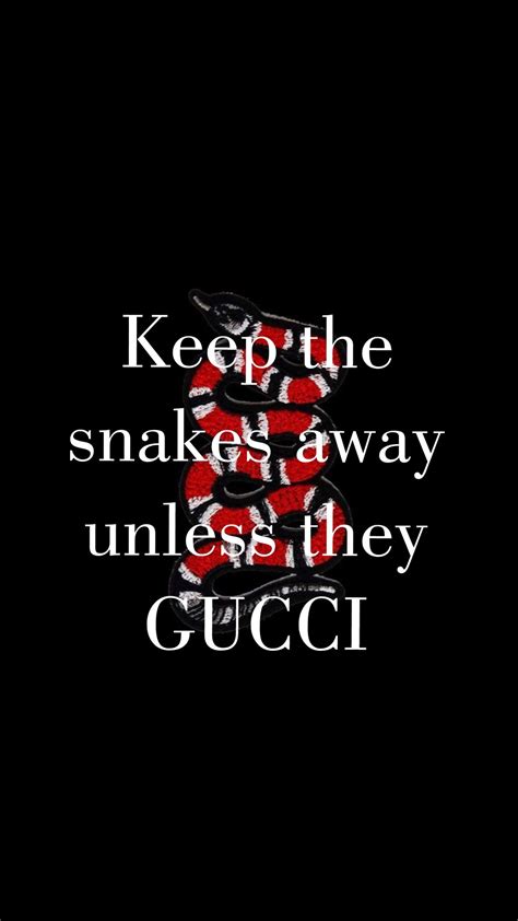 keep the snakes away from me unless they gucci hoodie